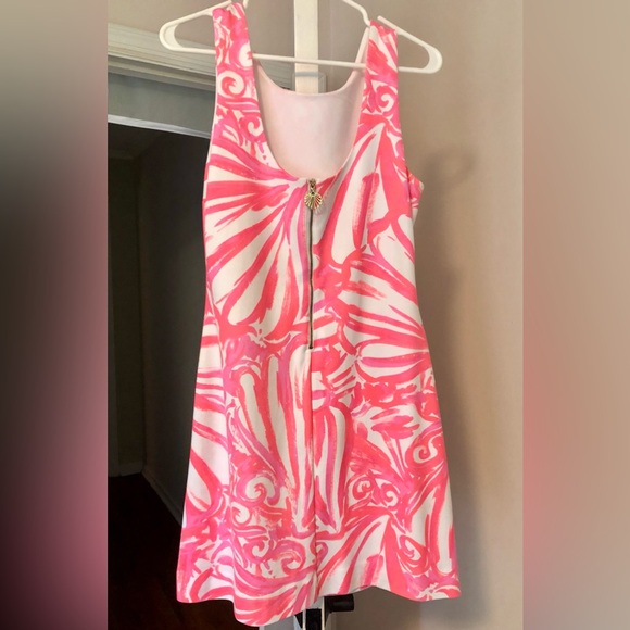 Lilly Pulitzer Pink and White Dress - Picture 2 of 5